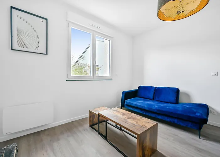 Apartment Citylodge - Spacieux 40m2 1 Ch Parking Wifi - Proche Centre & Gare Évreux